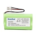 Kastar Battery Replacement for BT175242 BT275242 89-1341-00-00 CS6128 CS6129 Cordless Phone