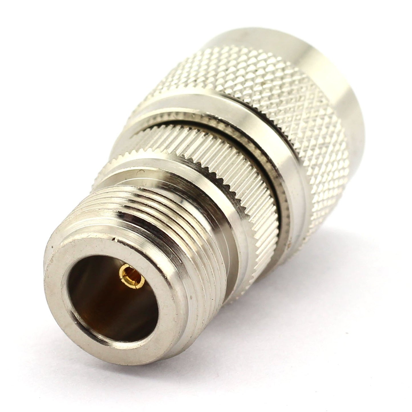 DGZZI 2-Pack UHF Male to N Female RF Coaxial Adapter UHF to N Coax Jack Connector