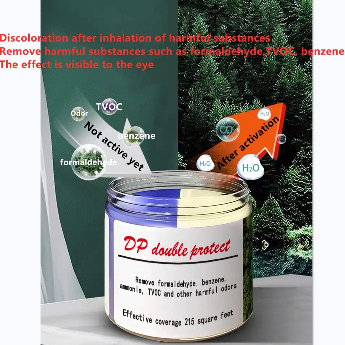 Formaldehyde removal magic box office bedroom wardrobe kitchen new house car room toilet Bathroom Air strong purification filtration benzene ammonia