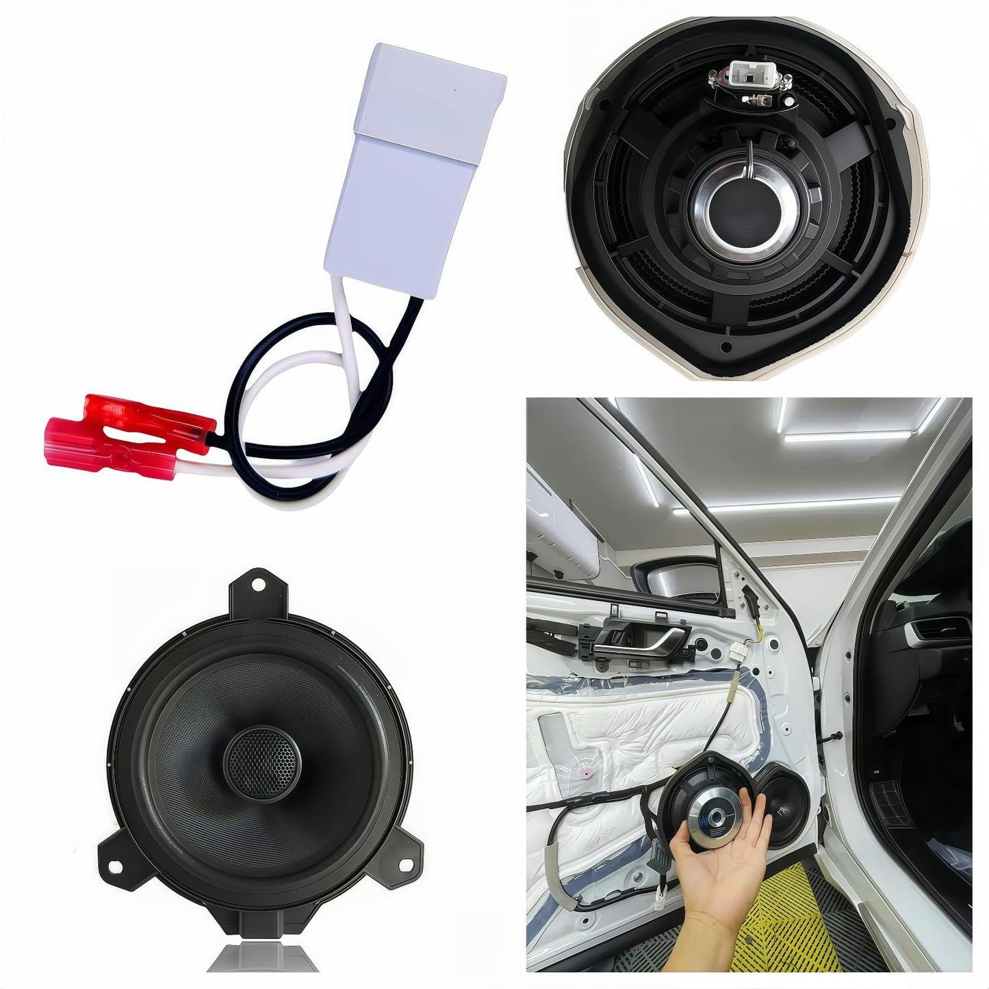 Losato 72-7800 Speaker Adapter, Suitable for The Front and Rear Door Speaker Adapter Harnesses, Speaker Harnesses, Adapter connectors, and Adapter