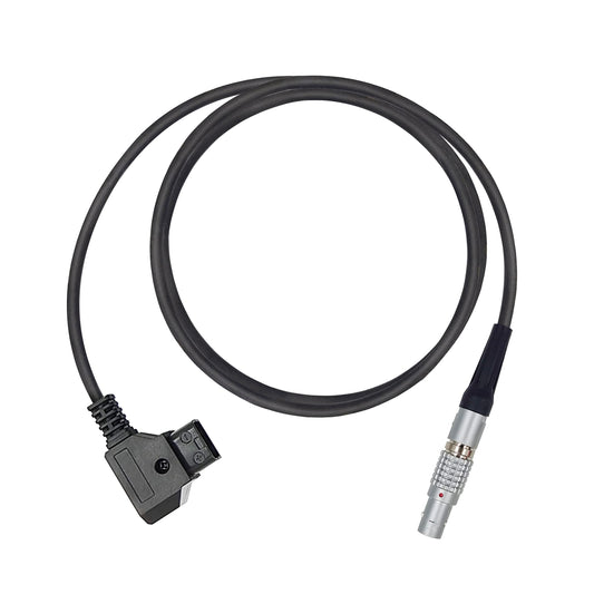 D-TAP to 2 Pin Male Power Cable Suitable for Teradek Z Cam ARRI RED DJI TILTA Paralinx Preston Transvideo Offhollywood Switronix Panasonic (Straight)