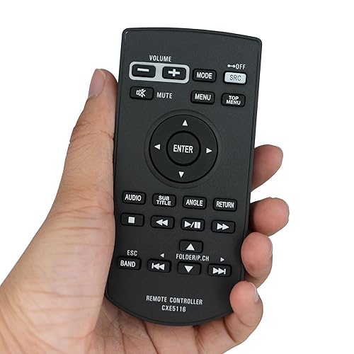 Replacement Remote Control for Pioneer CXE5116 Car Audio System AVHP1400DVD AVH-P1400DVD AVHP2400BT AVH-P2400BT AVHP3400BH AVH-P3400BH