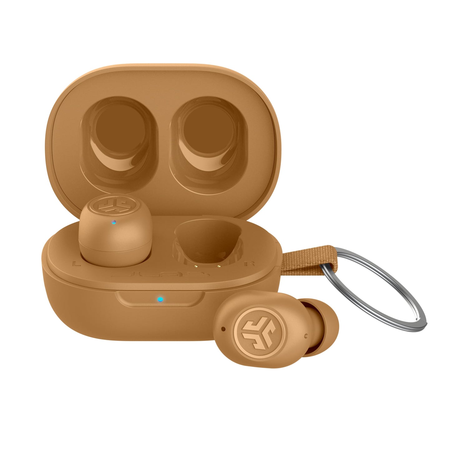 JLab JBuds Mini Tones, True Wireless Earbuds, Bluetooth Multipoint, Be Aware Audio, IP55 Sweat Resistant, 7572 W