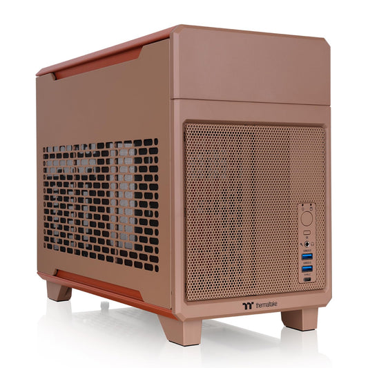 Thermaltake TR100 SFF Chassis; mITX Support; 18.9 Liters; PCIe 4.0 Riser Cable Included; 360mm GPU Clearance; 280mm Radiator Support; Removable PCIe