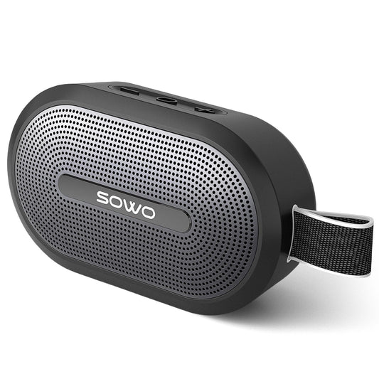 SOWO Wireless Portable Small Speaker, Ultra Magnetic Bluetooth Speaker for Golf Cart, Coverless IP67 Waterproof, 24 H Playtime, Pro Sound, Clip