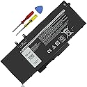 ZAYAUPVL 68Wh 3HWPP 15.2V Battery Replacement for Dell Inspiron 7706 2-in-1 Black, Inspiron 17 7500 7506 2-in-1 Black, Latitude 5401 5410 5411 5501