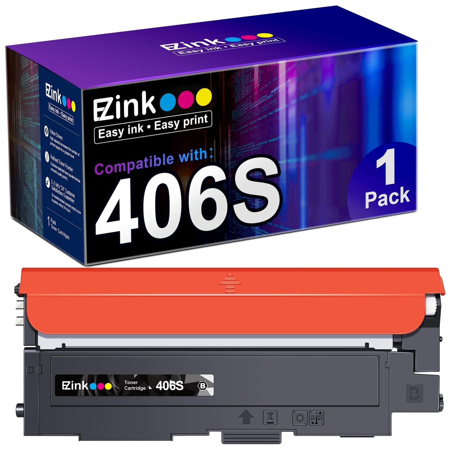 E-Z Ink Compatible TN830 Toner Cartridge Replacement for Brother TN830XL TN830 TN 830 Toner Cartridges with Brother DCP-L2640DW HL-L2460DW HL-L2480DW