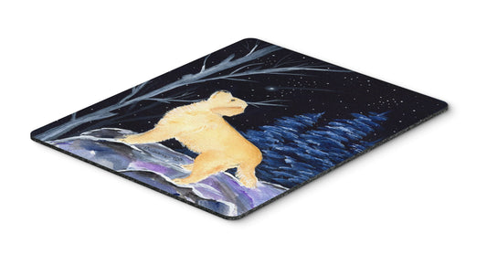 Caroline's Treasures SS8392MP Starry Night Golden Retriever Mouse Pad, Hot Pad or Trivet for Home Office Gaming Working Computers Laptop Mouse
