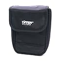 Tiffen 4565BLTPCH6 4X5.65 6 Pocket Camera Lens Filter Pouch with Belt Loop Black