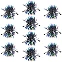 ALITOVE WS2811 RGB LED Pixels Light Individually Addressable 12mm Diffused Full Color Bullet Pixels DC 5V IP68 Waterproof 500pcs for Outdoor LED