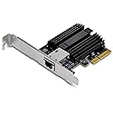 TRENDnet 10G PCIe Network Adapter, TEG-10GECTX, Convert a PCI Express Slot Into a 10 Gigabit Ethernet Port, 802.1Q VLAN Tagging, Windows and Windows