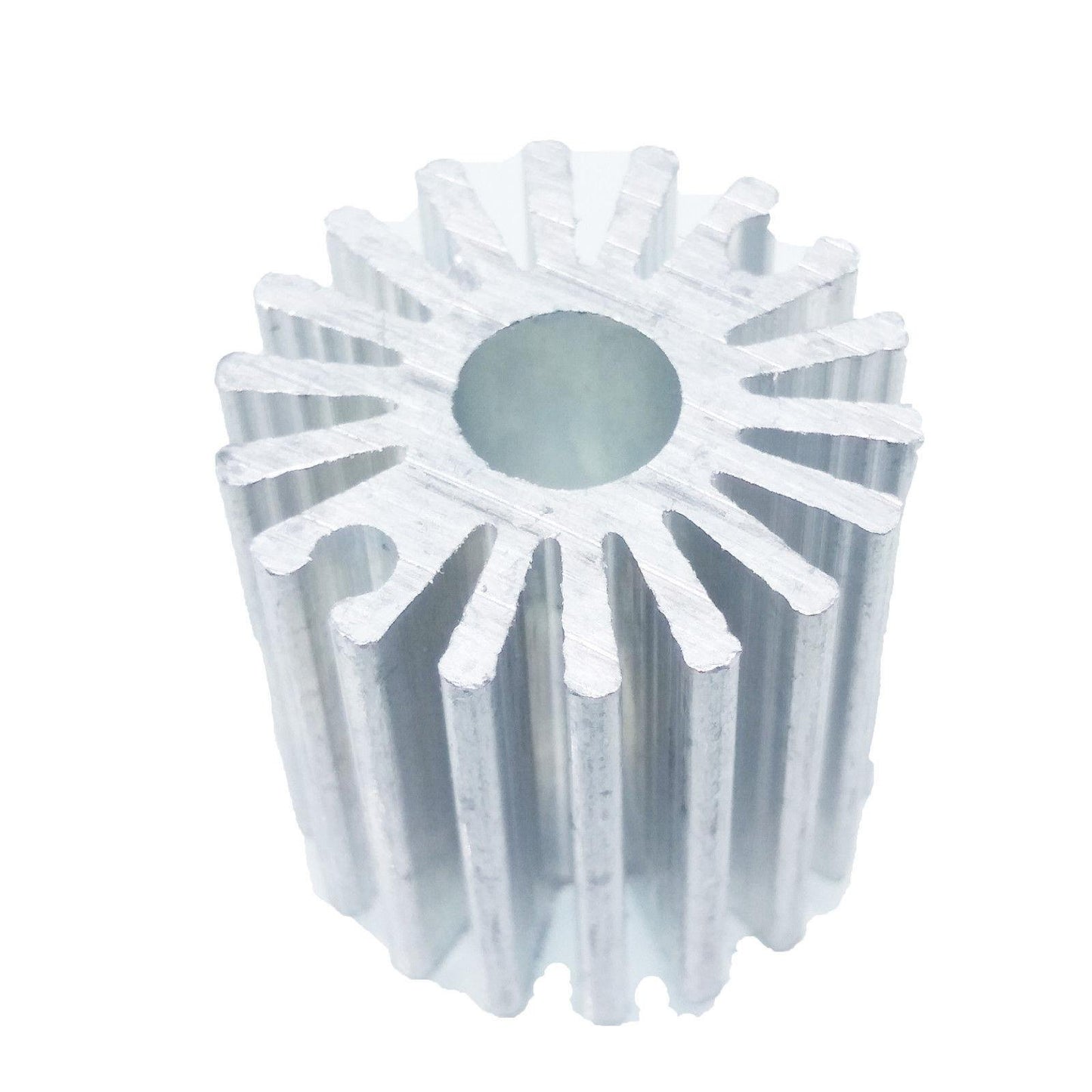 10pcs OD 20 x H 21mm 1W Watt LED Aluminium Heatsink Long Round Cooling