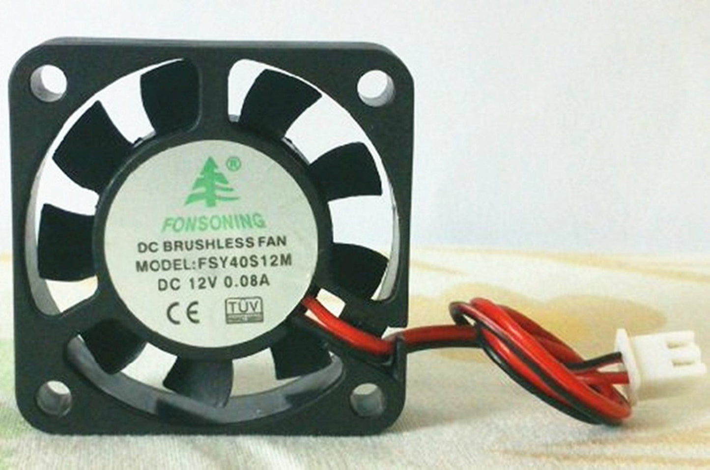 40x40x10MM FSY40S12M FSY40S12L 12V 0.08A 2Wire Cooling Fan