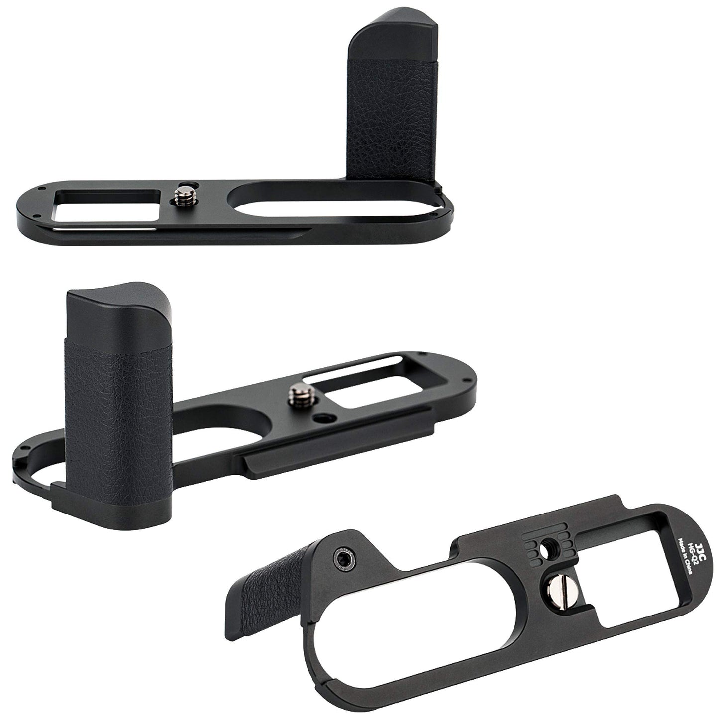 JJC HG-Q2 Leica Q2 Hand Grip, Arca Swiss Type Quick Release QR, Anti Slip Metal Holder Hand Grip, Aluminum Aloy, Compatible with Leica Q2, Replaces