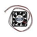 Coolerguys 40x40x10mm 5V 2-Pin High-Speed Fan - Desktop Computer Fan - 7000 RPM, 5.14 CFM, 33.5 dBA Noise Level