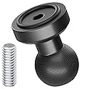 Tackform 20mm Ball with 1/4"-20 Male and Female Connection | 2 in 1 Camera Tripod Adapter | 6061-T6 Aluminum | NOT Compatible with 1" / B Sized