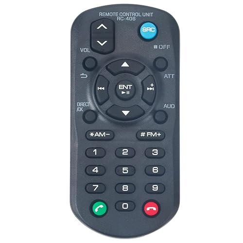 New RC-406 Replace Remote Control for Kenwood CD Receiver KMM-BT328 KMM-BT228U DPX794BH