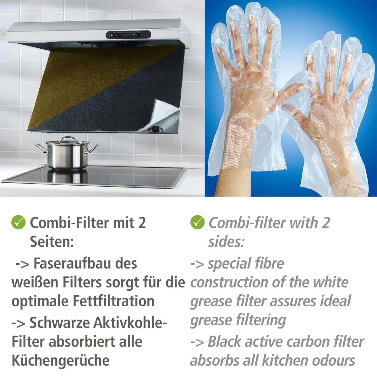 Grease Odour Combi Oven Filter