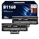 4Benefit Replacement Compatible Toner Cartridge Replacement for Dell B1160 Laser Printer B1163w, B1165nfw, B1160, B1160W (2-Pack)