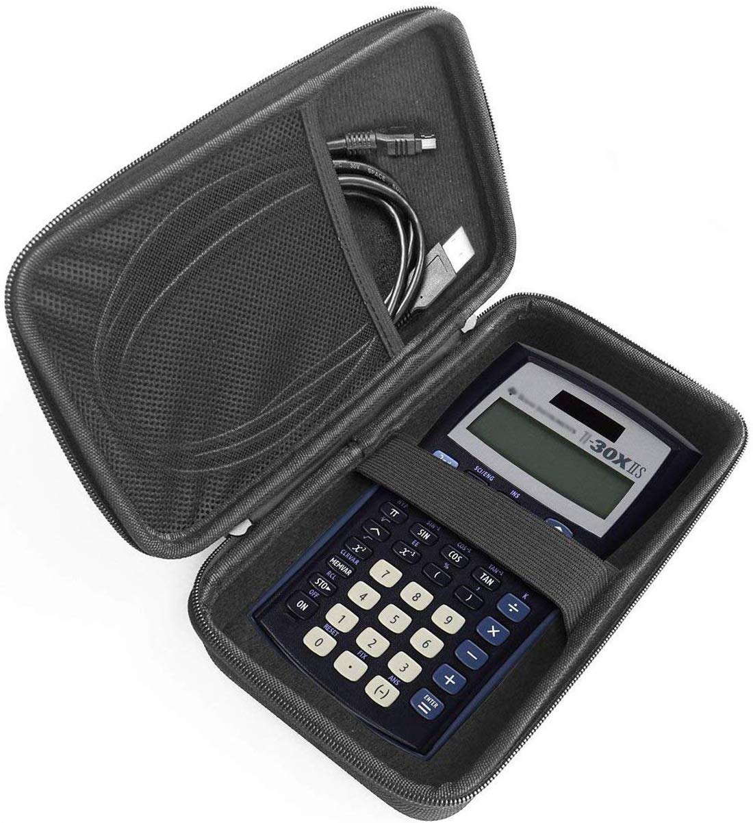 FitSand Hard Case Compatible for Texas Instruments TI-30X IIS 2-Line Scientific Calculator
