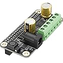 InnoMaker Audio Amplifier 2x80W Peak Output Class D HiFi AMP Pro Mini Hat 192KHz/24bit MA12070P for Raspberry Pi 5/4/Zero 2W Support Volumio, MoOde