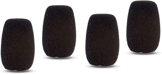 Shure ACVG4WS-B Black Foam Windscreen for Centraverse Gooseneck Condenser Microphones (Contains Four)