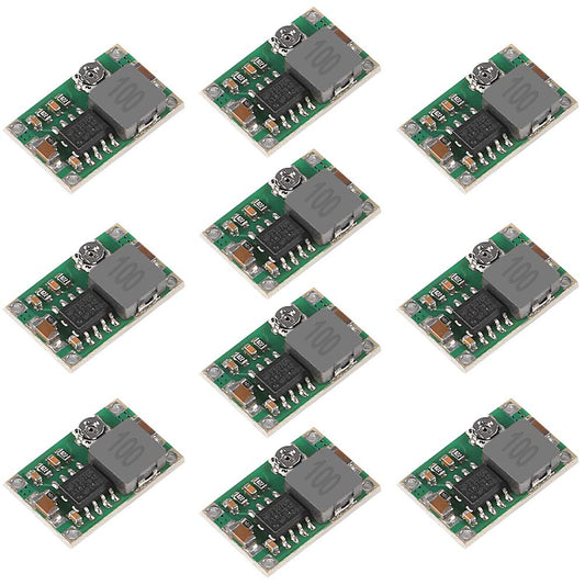 ALMOCN 10PCS Mini360 3A DC Voltage Step Down Power Converter Buck Module MP2307 4.75V-23V to 1V-17V