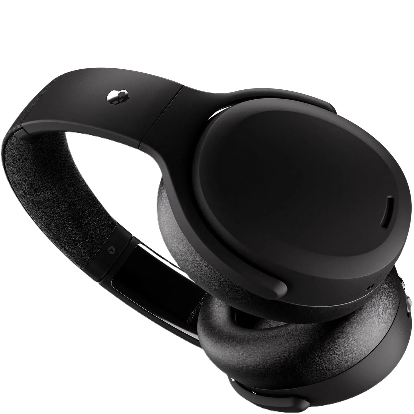 Skullcandy Crusher ANC 2 Sensory Bass Headphones with Active Noise Canceling, Protective Carrying Case and Charging Cable Bundle - True Black
