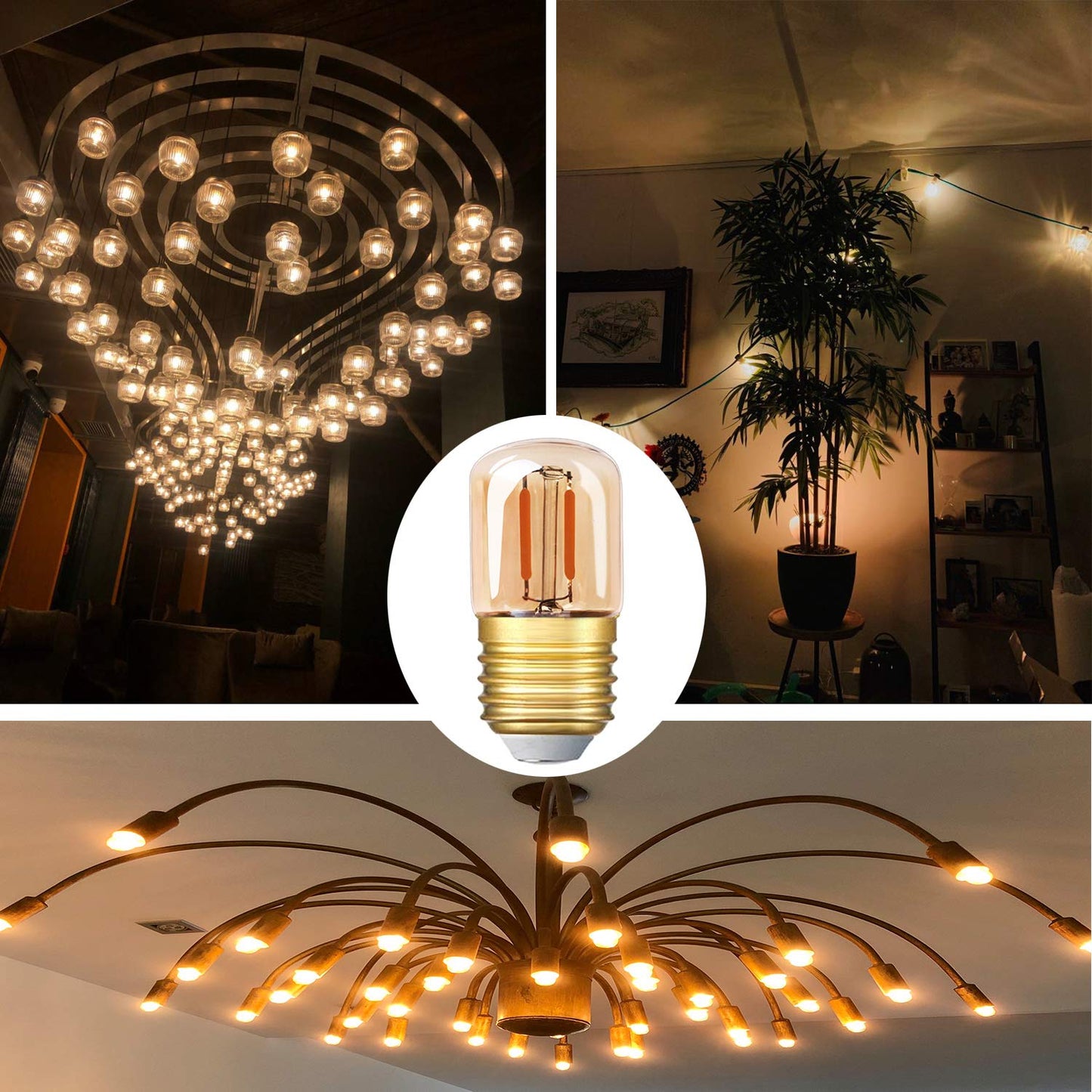 E26 Low Wattage LED Light Bulb 1W Equval 10Watt Replace Refrigerator