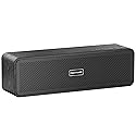 FULMINARE Portable Bluetooth Speaker for Home, Wooden Housing, 50W Deep Bass Stereo Sound, Bluetooth 5.3, 30H Playtime, 4-in-1 Playback, IPX5