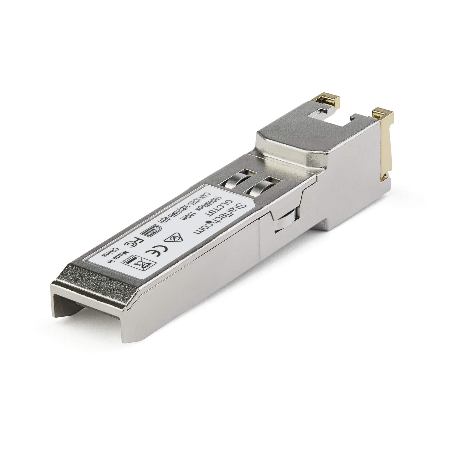 StarTech.com Juniper SFP-1GE-FE-E-T Compatible SFP Module - 1000BASE-T - SFP to RJ45 Cat6/Cat5e - 1GE Gigabit Ethernet SFP - RJ-45 100m