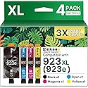 E-Z Ink 923xl 923e Ink cartridges for HP Printers Replacement for hp 923 E Ink cartridges Combo Pack for hp officejet pro 8125e 8135e 81030e 8138e