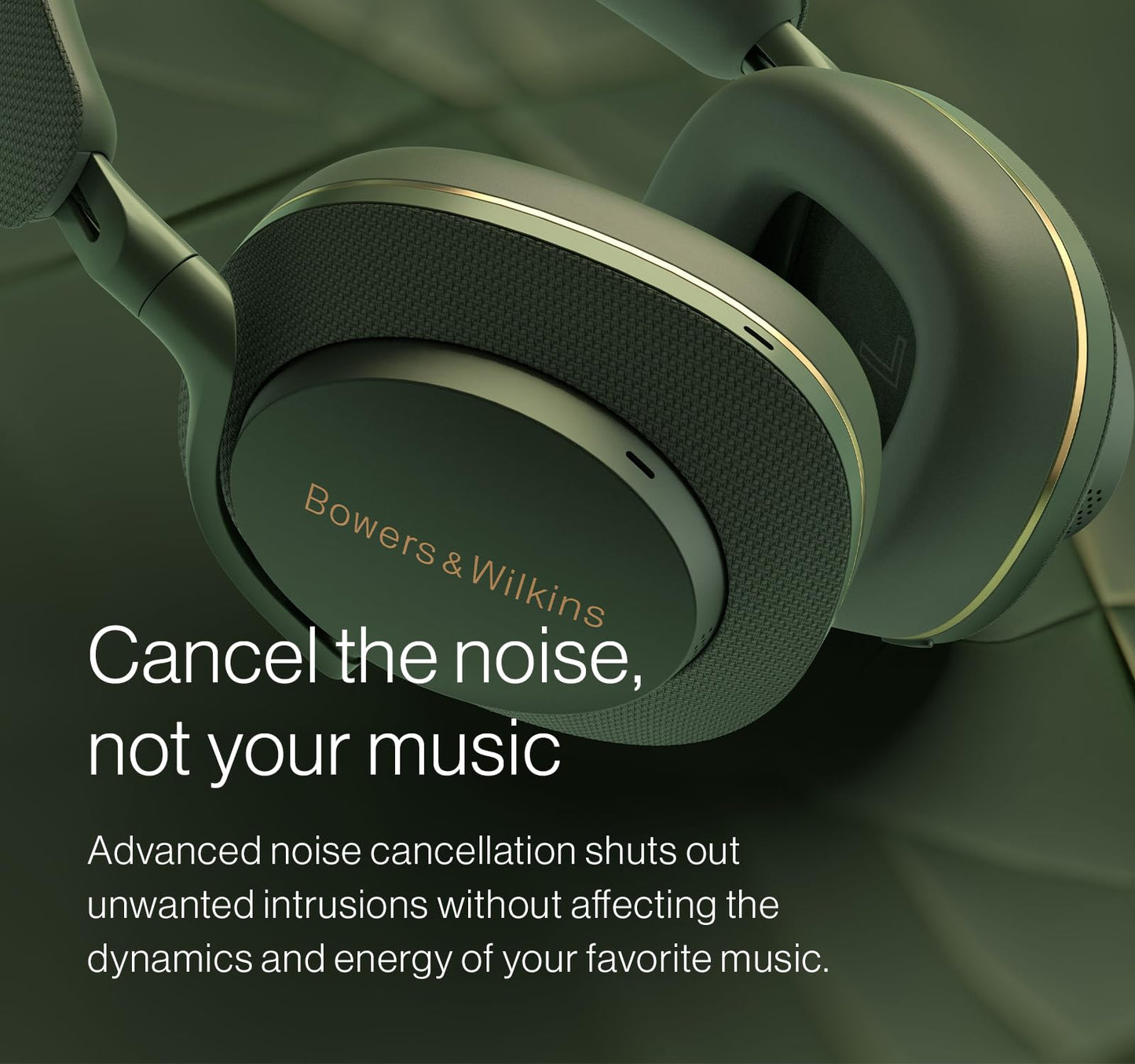 Bowers & Wilkins Px7 S2e Bluetooth Headphones Over Ear, Enhanced Noise Cancellation & Transparency Mode, Crystal-Clear Calls, 30-Hour Playback…