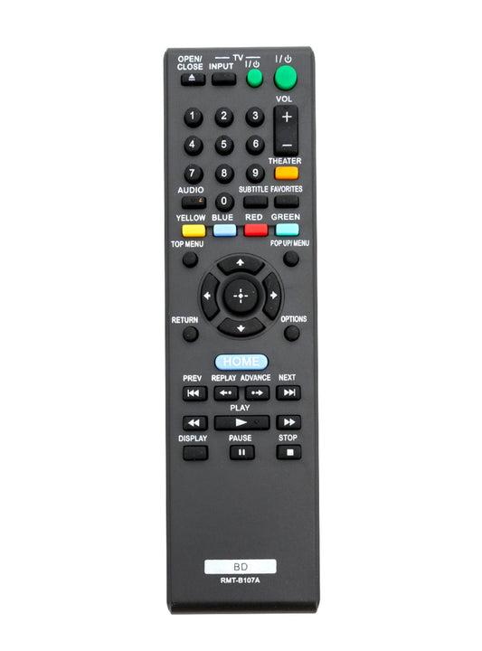 RMT-B107A Replaced Remote fit for Sony Blu-Ray Disc DVD Player BDP-BX37 BX57 BDP-S270 BDP-S370 BDP-S470 BDP-S570 148767311 RMT-B108A