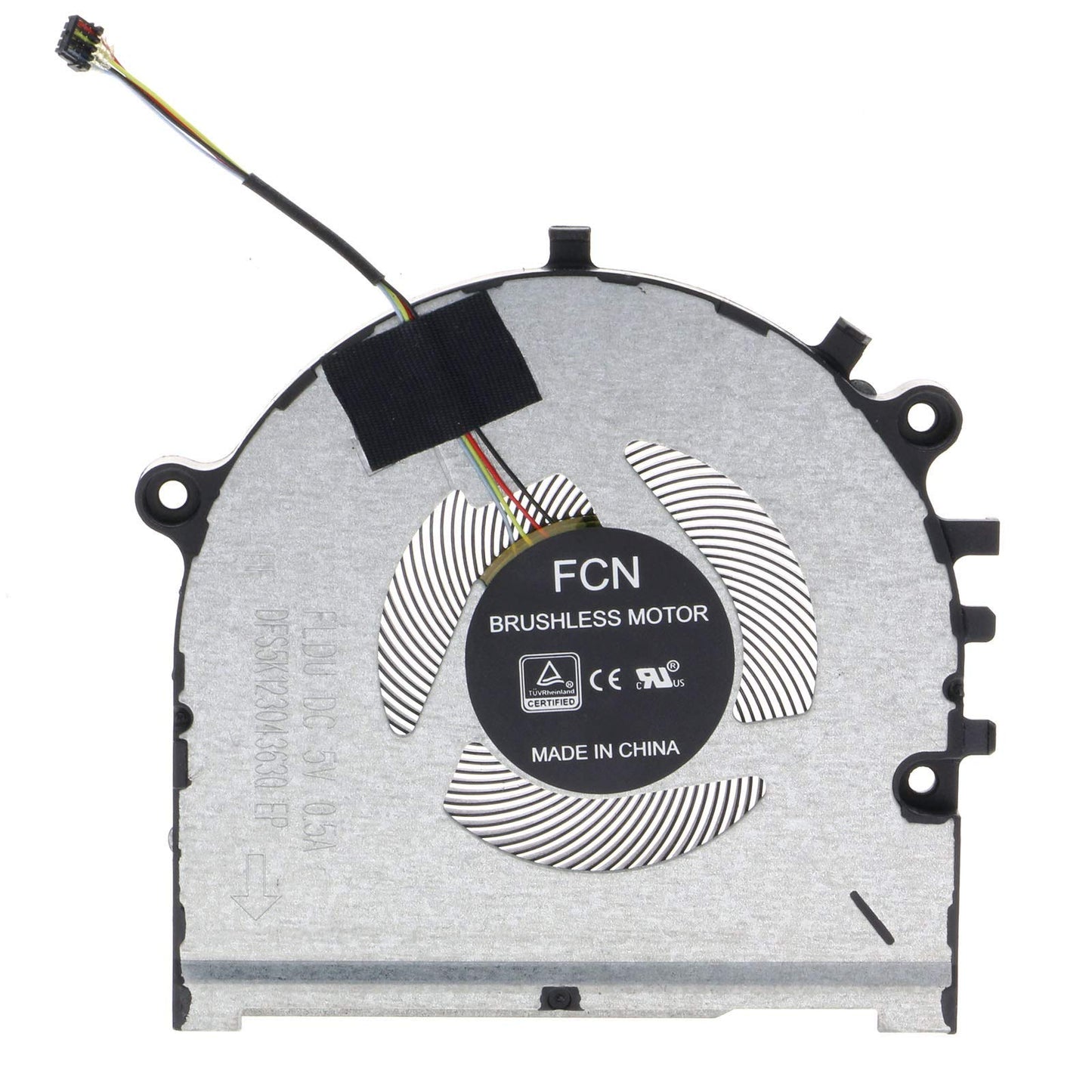 Replacement CPU & GPU Cooling Fan for Lenovo ThinkBook 13s-IWL 13s-IML Series DFS5K123043630 FLDU DFS150305140T FL03 DC 5V