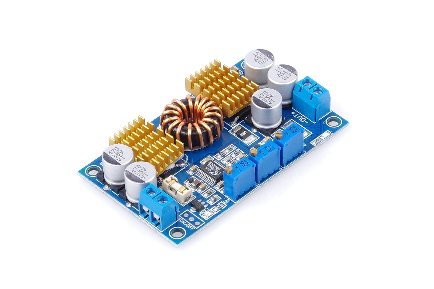 KNACRO LTC3780 Automatic Pressure Lifting Power,Constant Voltage Constant Current DC 5-32V 10A Max 30W Voltage stabilized, car, Solar Charging