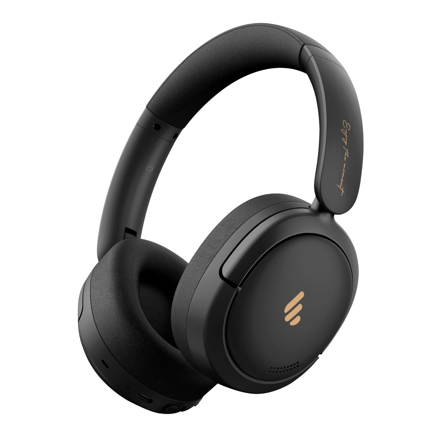 Atom Max - Hybrid Active Noise Cancelling Headphones, Hi-Res Audio, Wireless Over-Ear, Foldable, 45H Playtime, Fast Charging, Customize via an App…