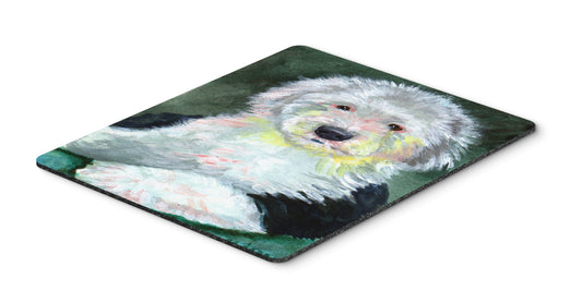 Caroline's Treasures 7252MP Old English Sheepdog Mouse Pad, Hot Pad or Trivet for Home Office Gaming Working Computers Laptop Mouse Mat,Washable Large