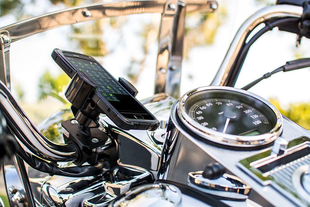 ARKON Mounts RoadVise Motorcycle Phone Mount for iPhone 7 6S Plus 6 Plus 7 6S 6 Galaxy Note 5 S7 S6
