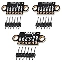 3Pcs VL53L0X Time-of-Flight Ranging Sensor Distance Sensor VL53L0X Flight Distance Measurement Module for Arduino(Pack of 3,Black)
