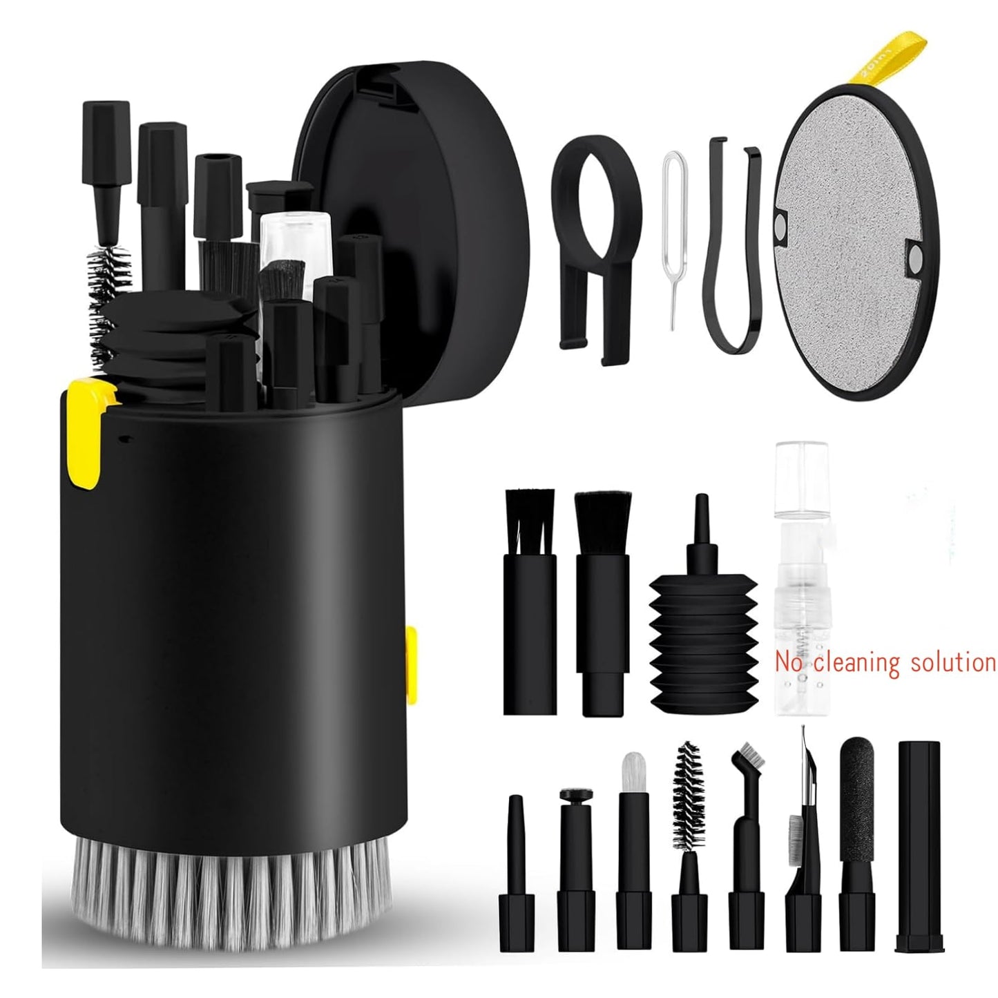 GANTTCHAGE Cleaner Kit for Airpod Laptop Computer Car Camera Watch Screen Keyboard Multifunction Electronics Cleaning Tool Crevice Brush Desk Gadgets