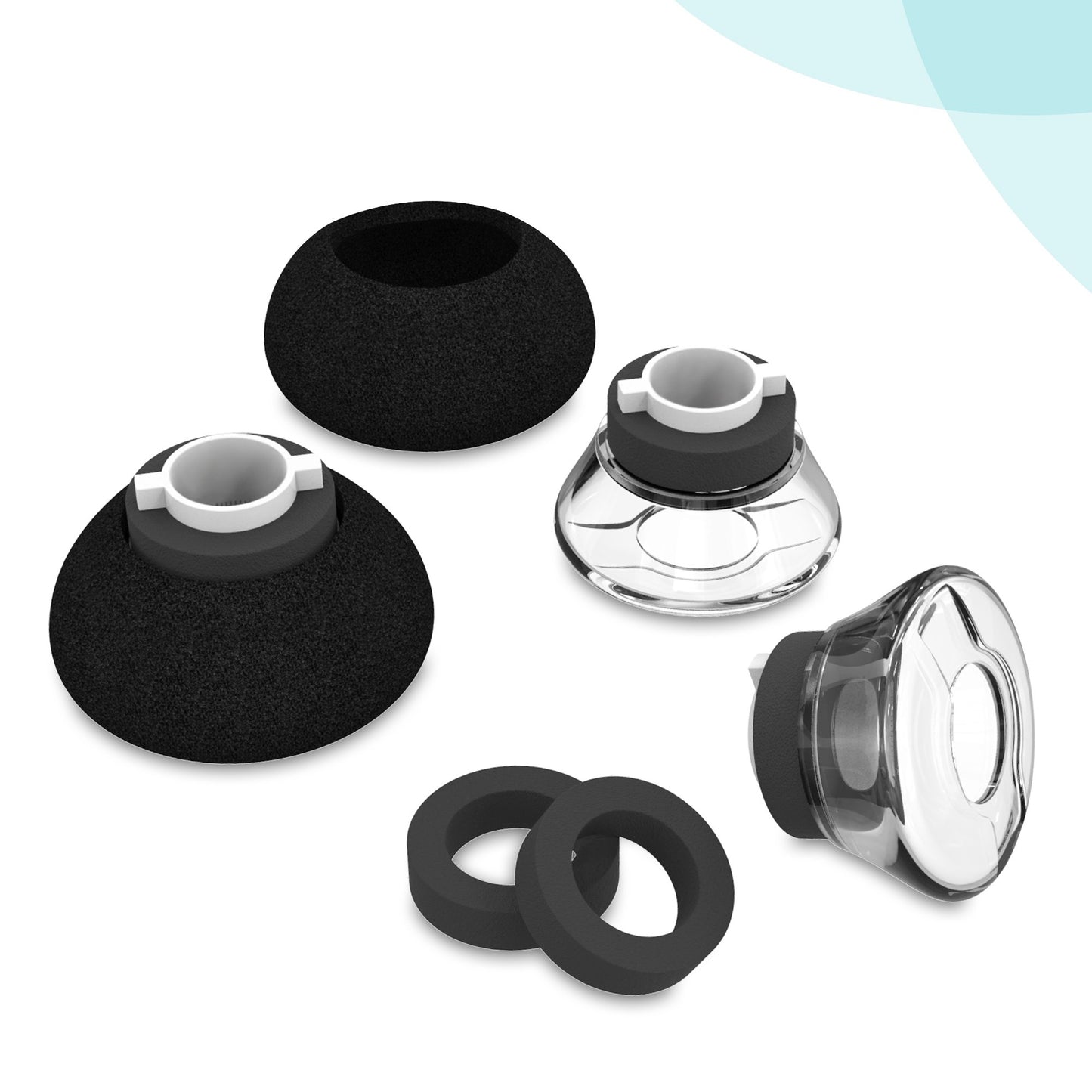 Voyager Legend Eartips Replacement for Plantronics 5200,Earbuds Ear Tips Eargels Foams for Plantronics Voyager Legend & Pro Bluetooth Headset-Small