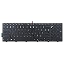 Laptop Backlit Keyboard Replacement for Dell Latitude 3570, US Layout Black Color