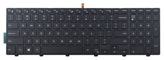 Laptop Backlit Keyboard Replacement for Dell Latitude 3570, US Layout Black Color