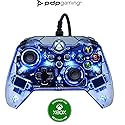 PDP Afterglow LED Wired Game Controller - RGB Hue Color Lights - USB Connector - Audio Controls - Dual Vibration Gamepad- Xbox Series X|S, Xbox One
