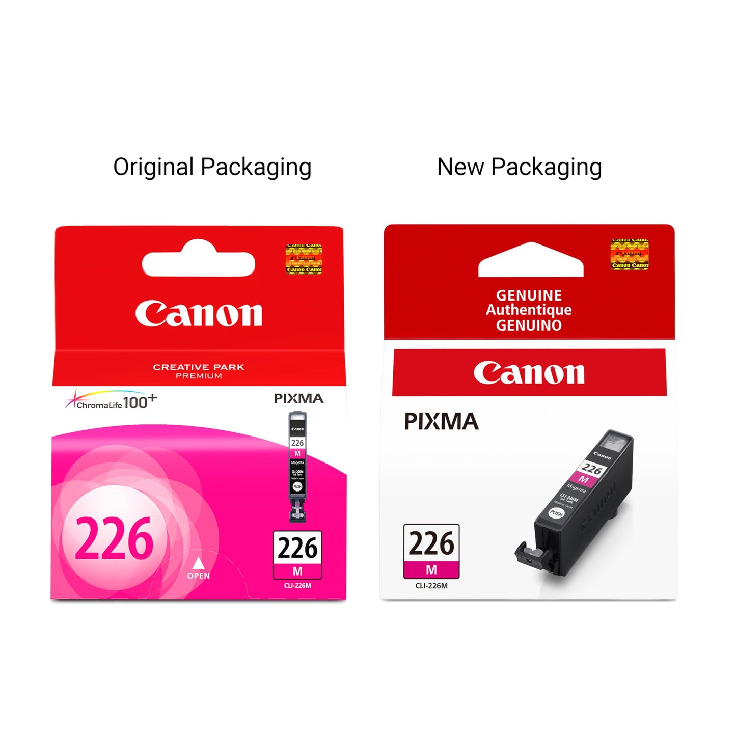 Canon CLI-226 Magenta Ink Tank Compatible to iP4820, MG5220, MG5120, MG8120, MG6120, MX882, iX6520, iP4920, MG5320, MG6220, MG8220, MX892