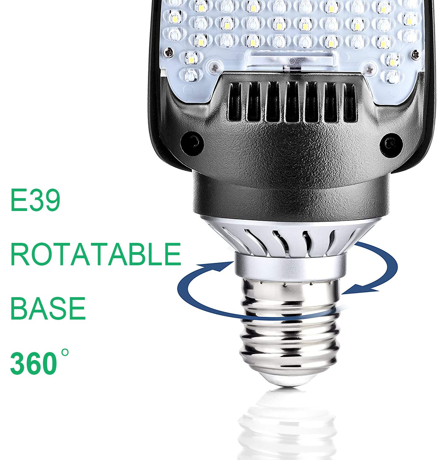OSTEK LED Shoebox Area Corn Light Bulb 75W/95W/115W LED Retrofit Kits