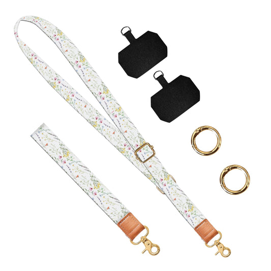 DARUIXZ Phone Lanyard Crossbody Wrist Strap, Universal Adjustable Neck Strap for Phone Case Keys ID Badges, Phone Accessories Travel Essential