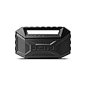 ION AQUABOOM MAX - Waterproof Bluetooth Speaker Mudproof/Sandproof Stereo Boombox and FM Radio (5 Pack) (Renewed)