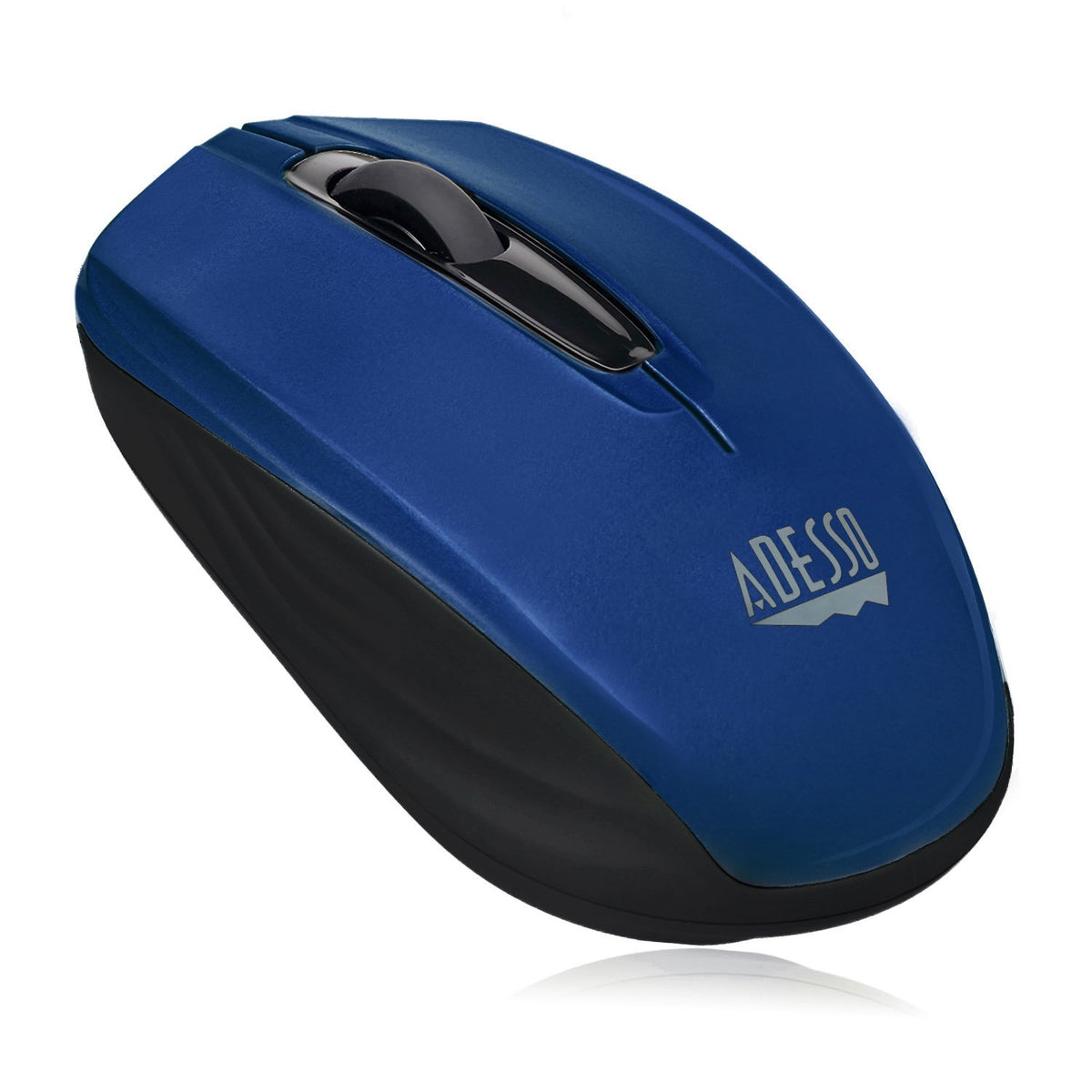 Adesso iMouse S50 Wireless Mini Mouse, Blue, 24GHz